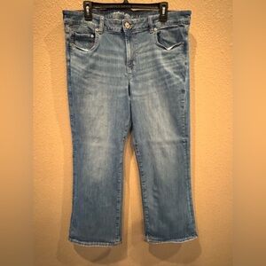 AMERICAN EAGLE FAVORITE BOYFRIEND JEAN, SIZE:18